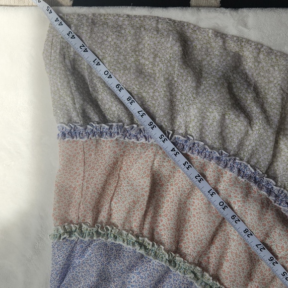 STORIA Baby Doll, Oversize, Boxy, Layering  Puff Ballon Sheer Sleeves Mini Dress - Picture 11 of 11